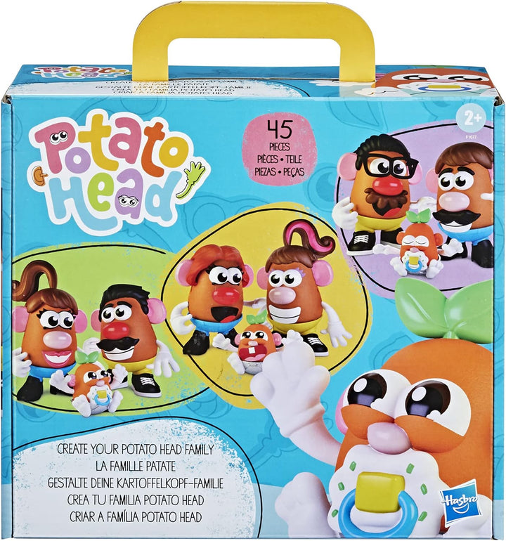 HASBRO My Little Pony Potato Head Familie, Spielzeug für Kinder ab 2 Jahren, mit 45 Teilen für eine