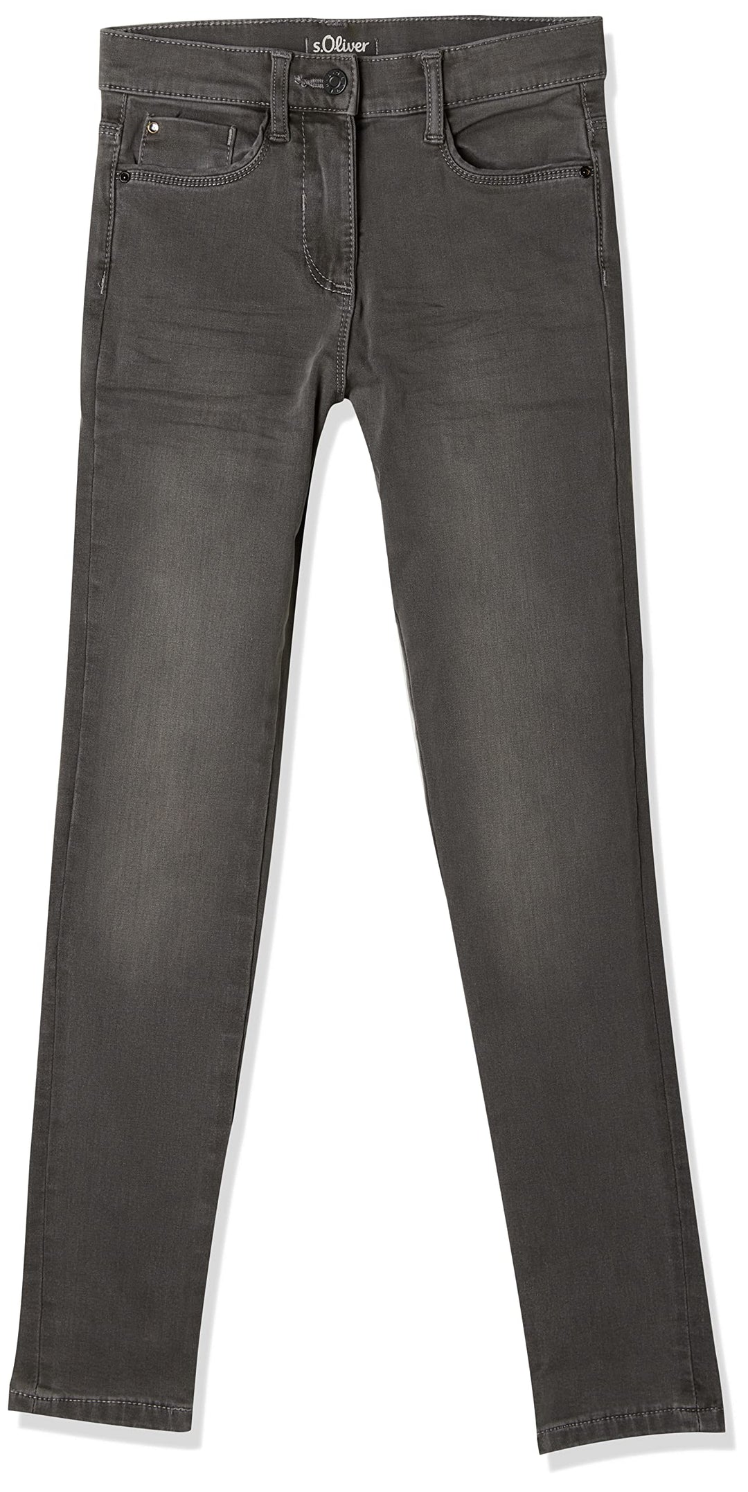 s.Oliver Mädchen Jeans 176 Slim Grau 98z2, 176 Slim Grau 98z2