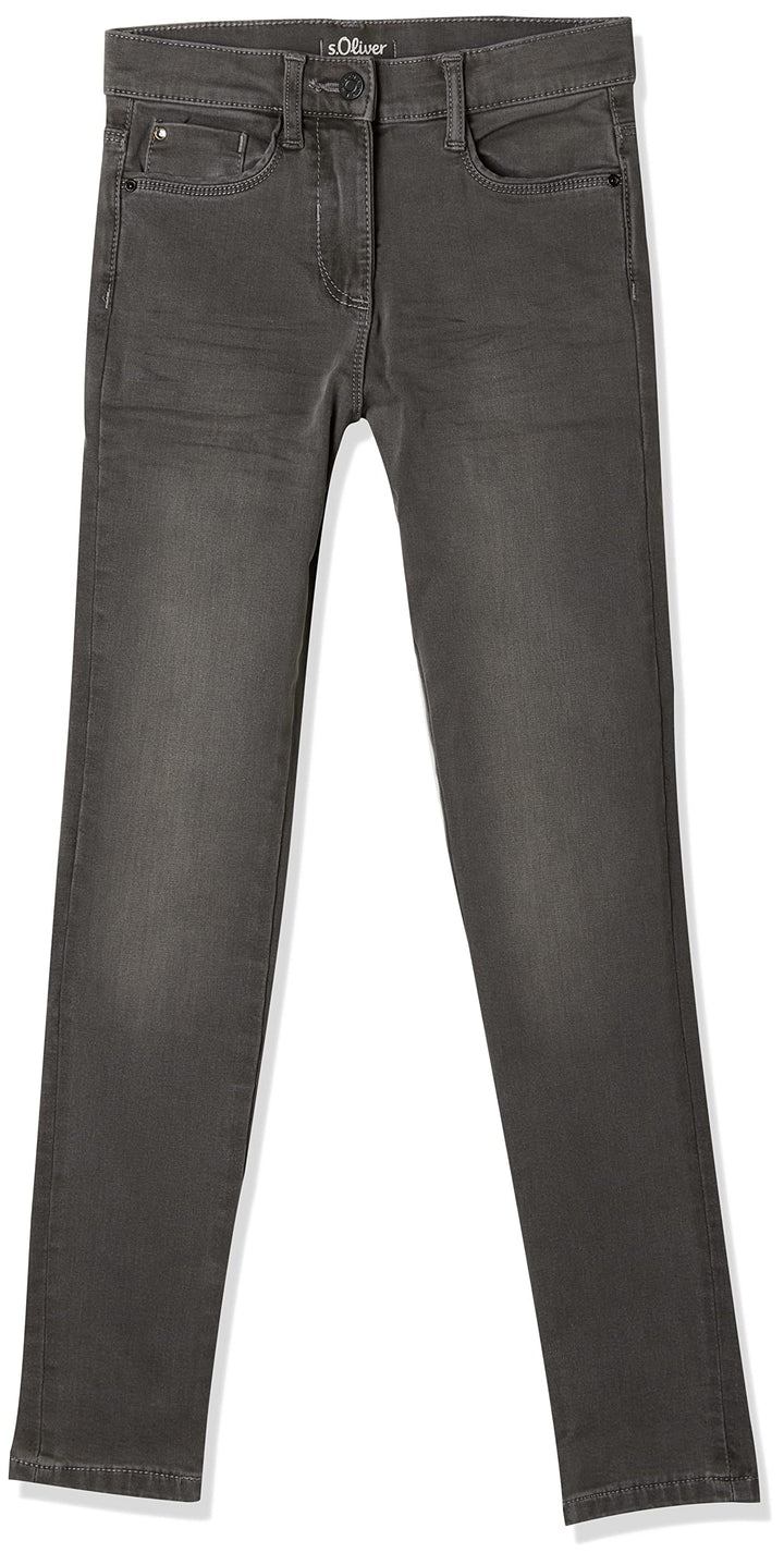 s.Oliver Mädchen Jeans 146 Grau 98z2, 146 Grau 98z2