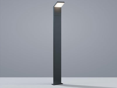 Trio Leuchten LED Aussenleuchte Pearl 421160142, Druckguss Aluminium anthrazit, 1x 9 Watt, 12.5 x 14