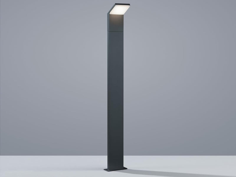 Trio Leuchten LED Aussenleuchte Pearl 421160142, Druckguss Aluminium anthrazit, 1x 9 Watt, 12.5 x 14
