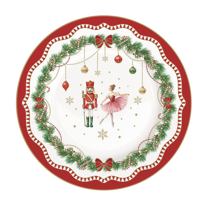 Easy Life Kuchenteller Magie DE Noel Weihnachtszauber D. 19cm Porzellan
