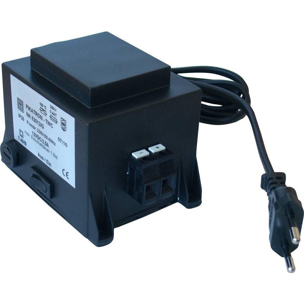 Comet 3371.06.50 Trafo-Gleichrichter, 12V, 30W