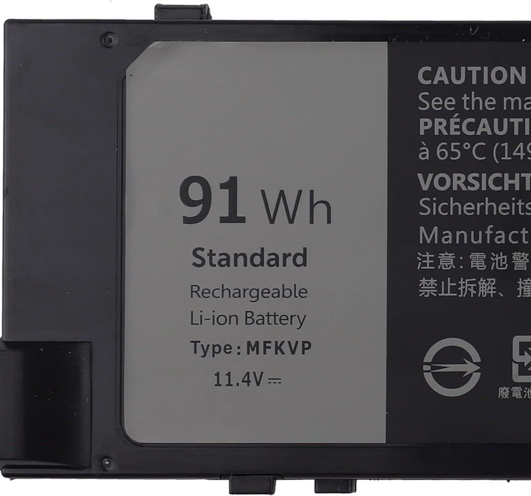 Swark Replacement Akku MFKVP Kompatibel mit [Dell] Precision 15 7000 7510 7520 Precision 17 7000 771