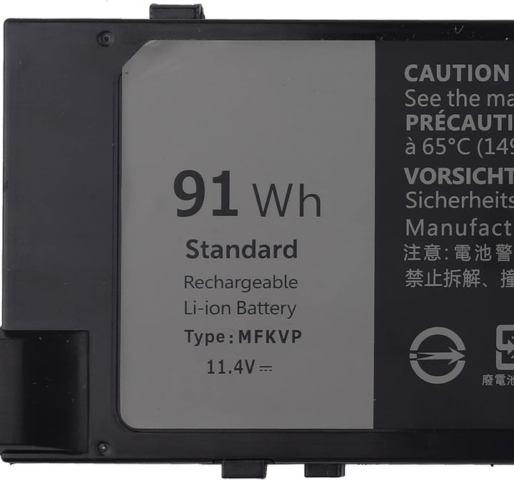 Swark Replacement Akku MFKVP Kompatibel mit [Dell] Precision 15 7000 7510 7520 Precision 17 7000 771
