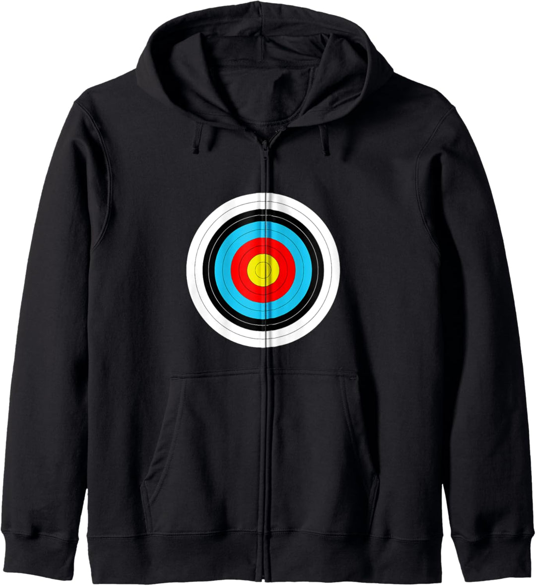 Zielscheibe vom Bogenschiessen für Bogenschützen Kapuzenjacke