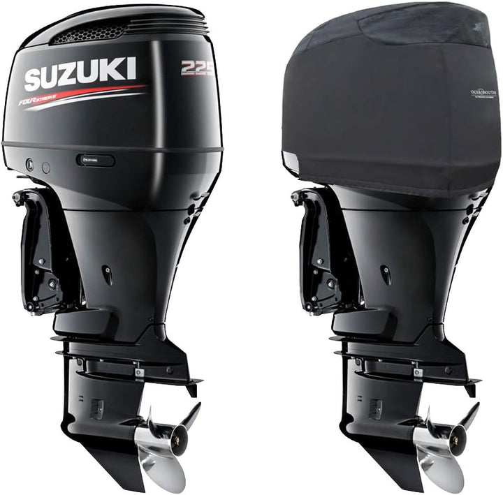 Oceansouth Aussenbordmotor Belüftete Abdeckung für Suzuki (200-250HP V6 3.6L (2003>) 200-250HP V6 3.
