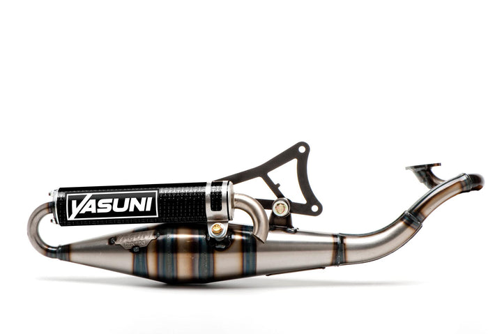 Auspuff Yasuni Scooter Z Carbon für Minarelli liegend
