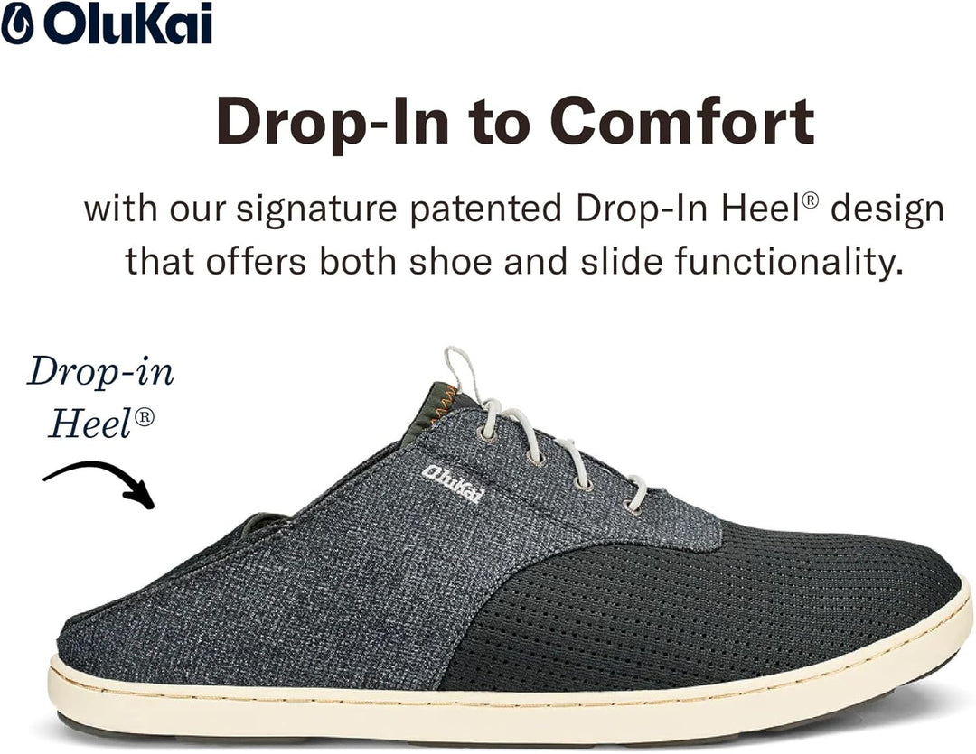 OLUKAI Herren Hiapo, Dark Shadow Dark Shadow