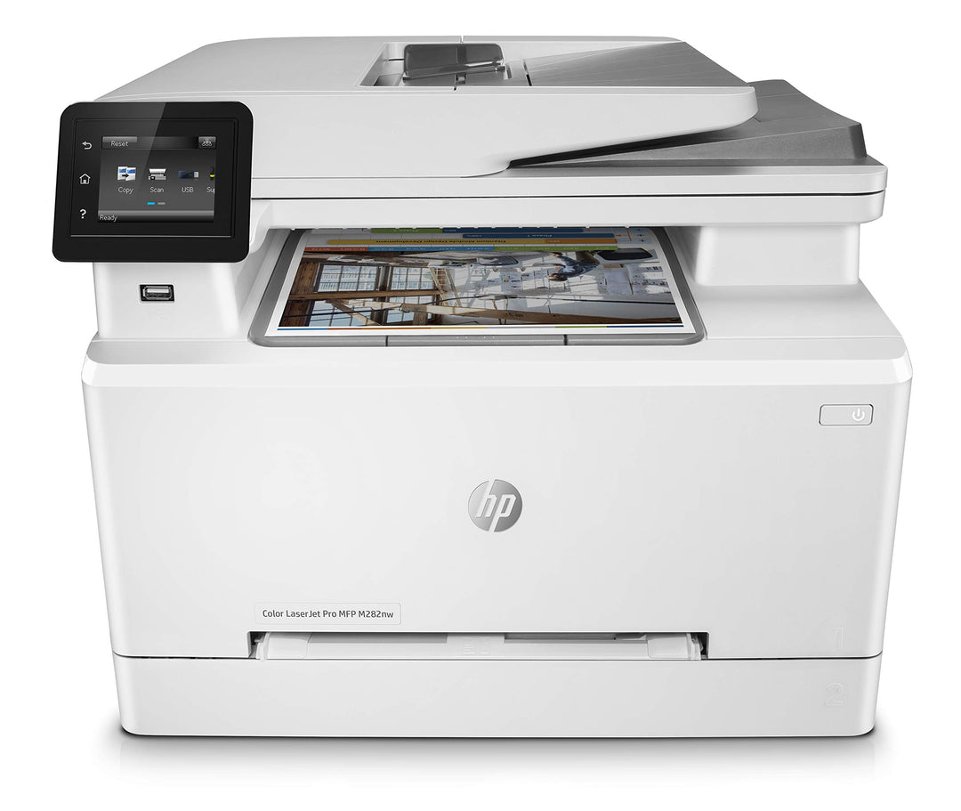 HP Color LaserJet Pro M282nw Multifunktions-Farblaserdrucker (Drucker, Scanner, Kopierer, WLAN, LAN,