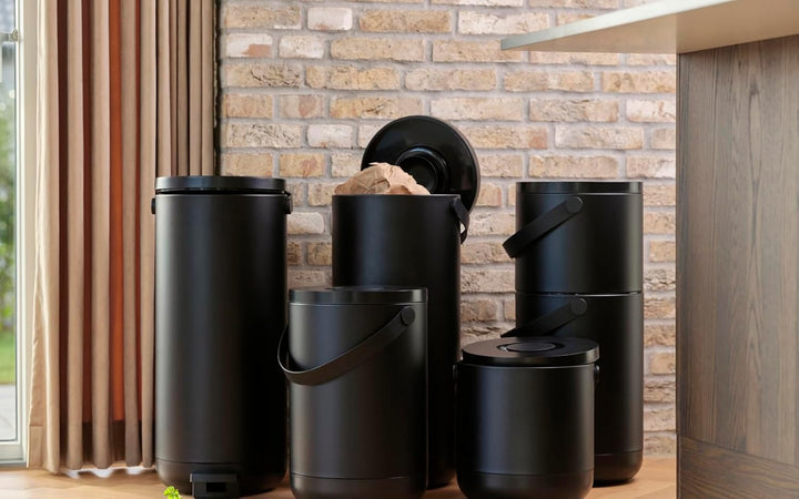 Zone Denmark Circular Mülleimer fürs Bad, Kosmetikeimer, Abfalleimer fürs Badezimmer, Durchm. 20,5 c