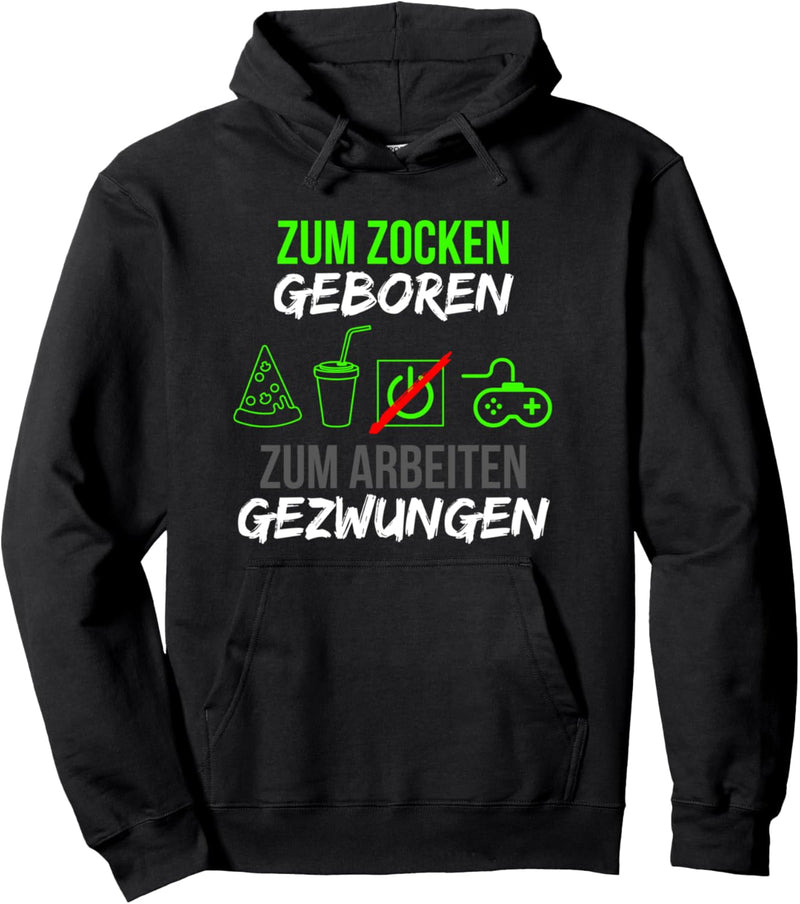 Gamer Zocker Computer Spiel Geschenk Spielkonsole Gamen Fun Pullover Hoodie