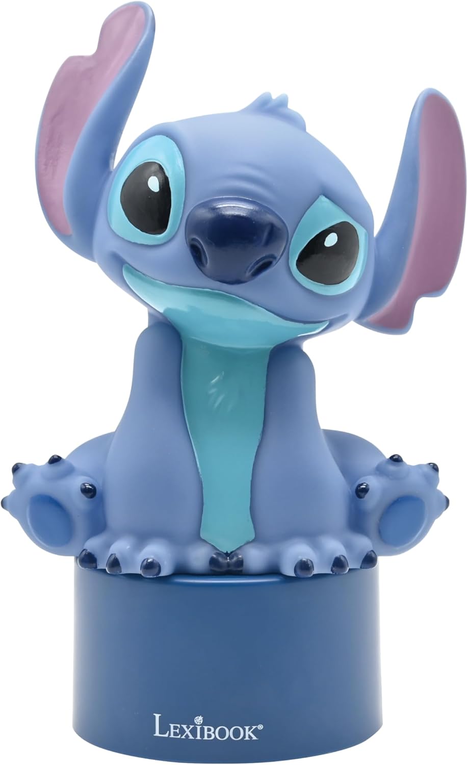 Lexibook, Disney Stitch, Nachtlicht mit Lautsprecher, Farbwechsel, weiches Licht, batteriebetrieben,