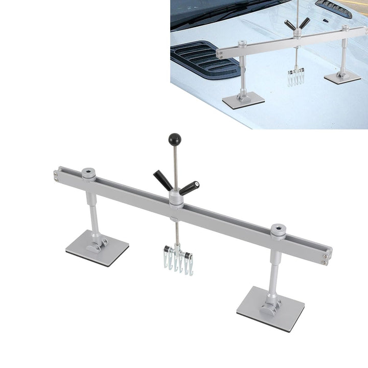 QWEXOB Ausbeulwerkzeug Set 80cm Zugbrücke Gleithammer Spotter Zubehör Ausbeulen Karosserie Dellen Re