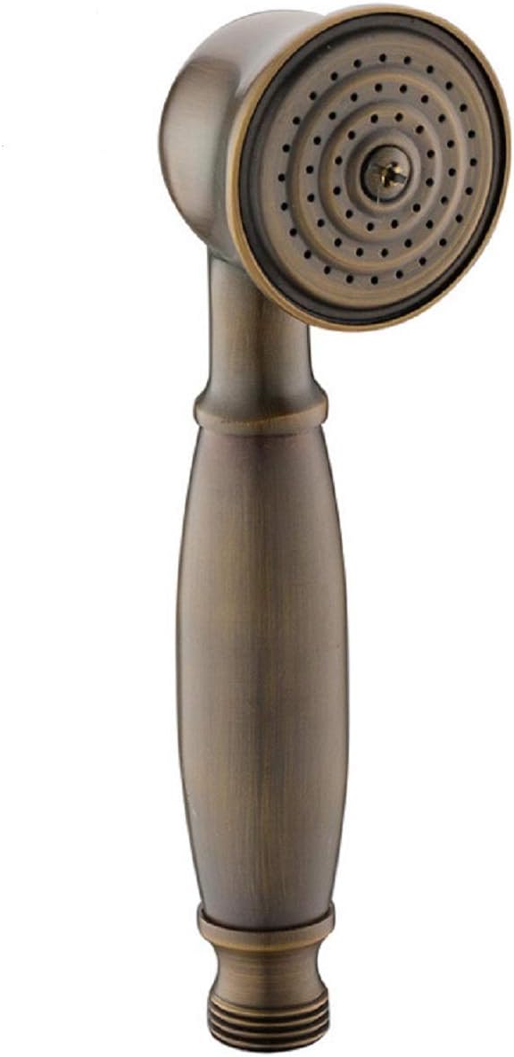 Bronze Retro Duschkopf Handbrause Set mit Brauseschlauch aus Messing