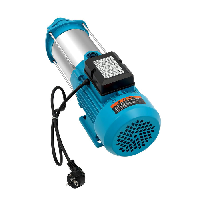 Gartenpumpe Kreiselpumpe 2200W 5-stufige Zentrifugalpumpe 4000L/ h; Max. Förderhöhe: 100 m; Max. Dru