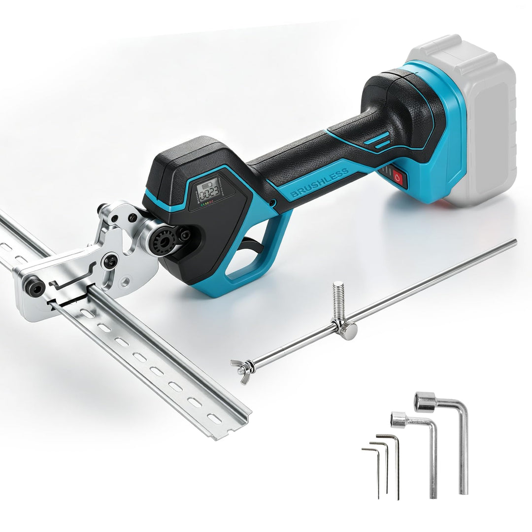 Schnurlos DIN-Schienen Schneider kompatibel mit Makita 18V-Akku (ohne Akku)