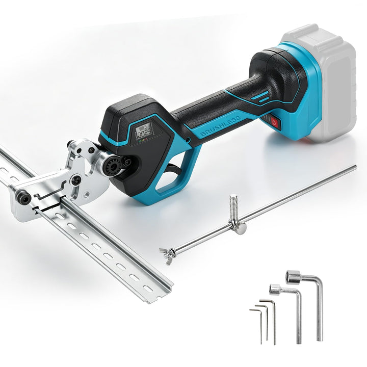 Schnurlos DIN-Schienen Schneider kompatibel mit Makita 18V-Akku (ohne Akku)
