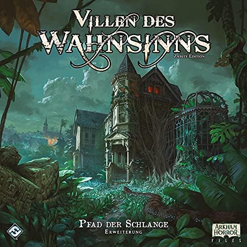 Asmodee | Fantasy Flight Games | Villen des Wahnsinns 2. Edition – Pfad der Schlange | Erweiterung |