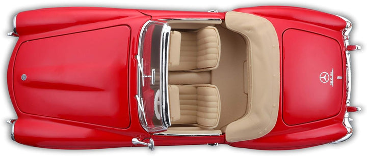Maisto Mercedes 190SL '55, Modellauto mit Federung, Massstab 1:18, Türen und Motorhaube beweglich, F