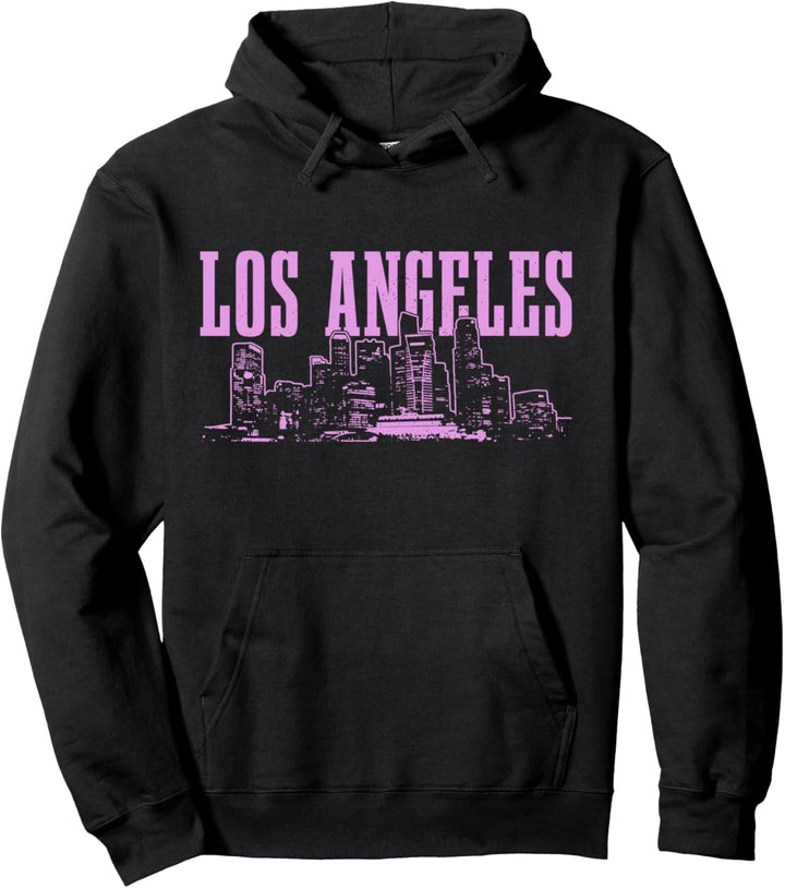 Los Angeles LA Skyline Vintage California Damen Mädchen Pullover Hoodie