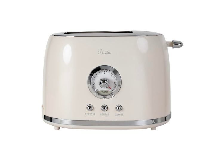 Toaster Retro Style Nostalgia 200, 800 Watt, 2 Scheiben, einstellbarer Bräunungsgrad, automatische Z