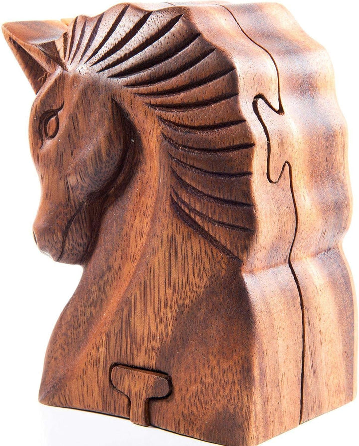 Windalf Geschenkdose Schmuckdose SLEIPNIR 10.5 cm Glücks Pferd Geschenkbox Celtic Schmuck Kästchen H