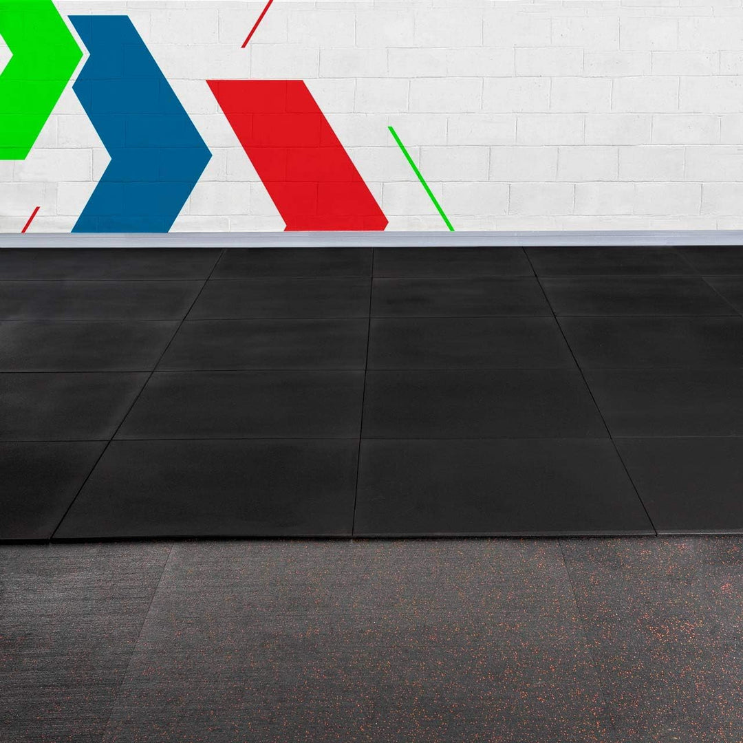 METIS Bodenschutzmatte Fitnessgerät [1m²] | Sport Matten Boden für Zuhause &amp; Fitnessstudios | rutsch