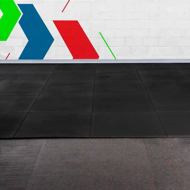 METIS Bodenschutzmatte Fitnessgerät [1m²] | Sport Matten Boden für Zuhause &amp; Fitnessstudios | rutsch