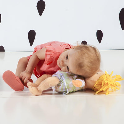 Manhattan Toy Baby Stella Blondes weiches erstes Babypuppe für Alter ab 1 Jahr, 38.1cm, Baby Stella