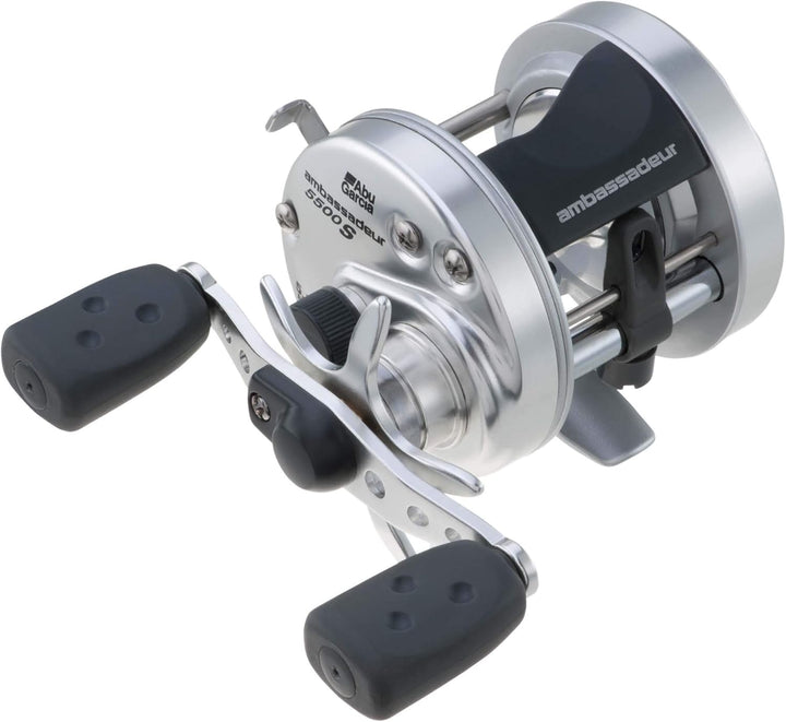Abu Garcia Ambassadeur S Multirolle - runde Castrolle mit gleichmässigem Schnureinzug AMBS-5500- 230