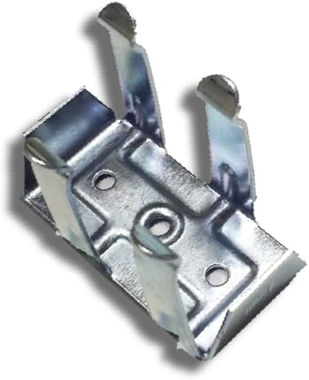 bricoleva.it Universal-Sockelhaken für Küche, Sockelleisten, Sockelleisten, Küche (Aluminium, 10 Stü