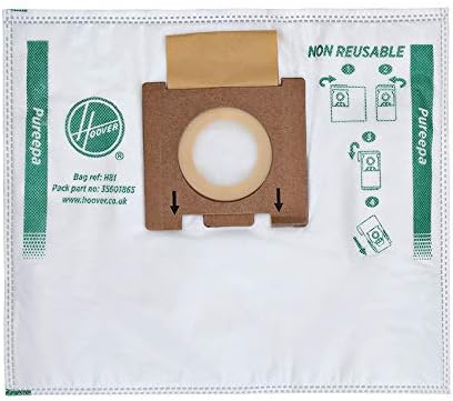 Hoover H81 Staubsaugerbeutel, Originalzubehör, aus Mikrofaser, 3 Packungen à 4 Beutel, Pure EPA, ger