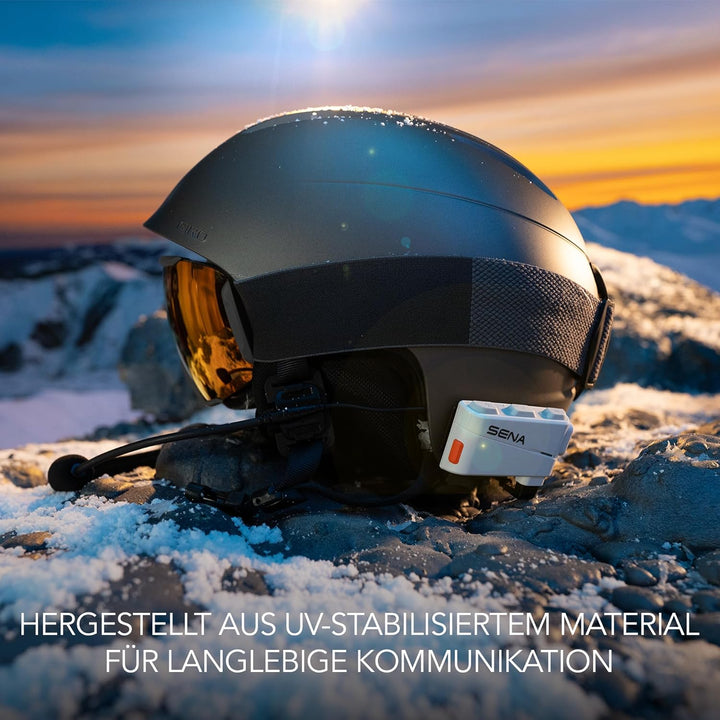 Sena Summit X Schnee- und Outdoor-Sport-Kommunikationsgerät mit Mesh- und Wave-Gegensprechanlage