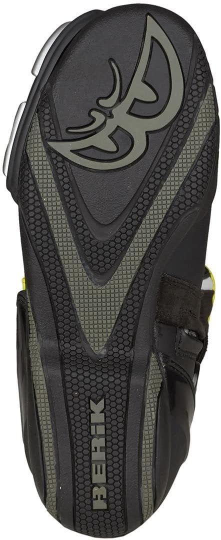 Berik Shaft 2.0 Motorradstiefel, schwarz/gelb, 37 37 EU Schwarz Gelb, 37 EU Schwarz Gelb