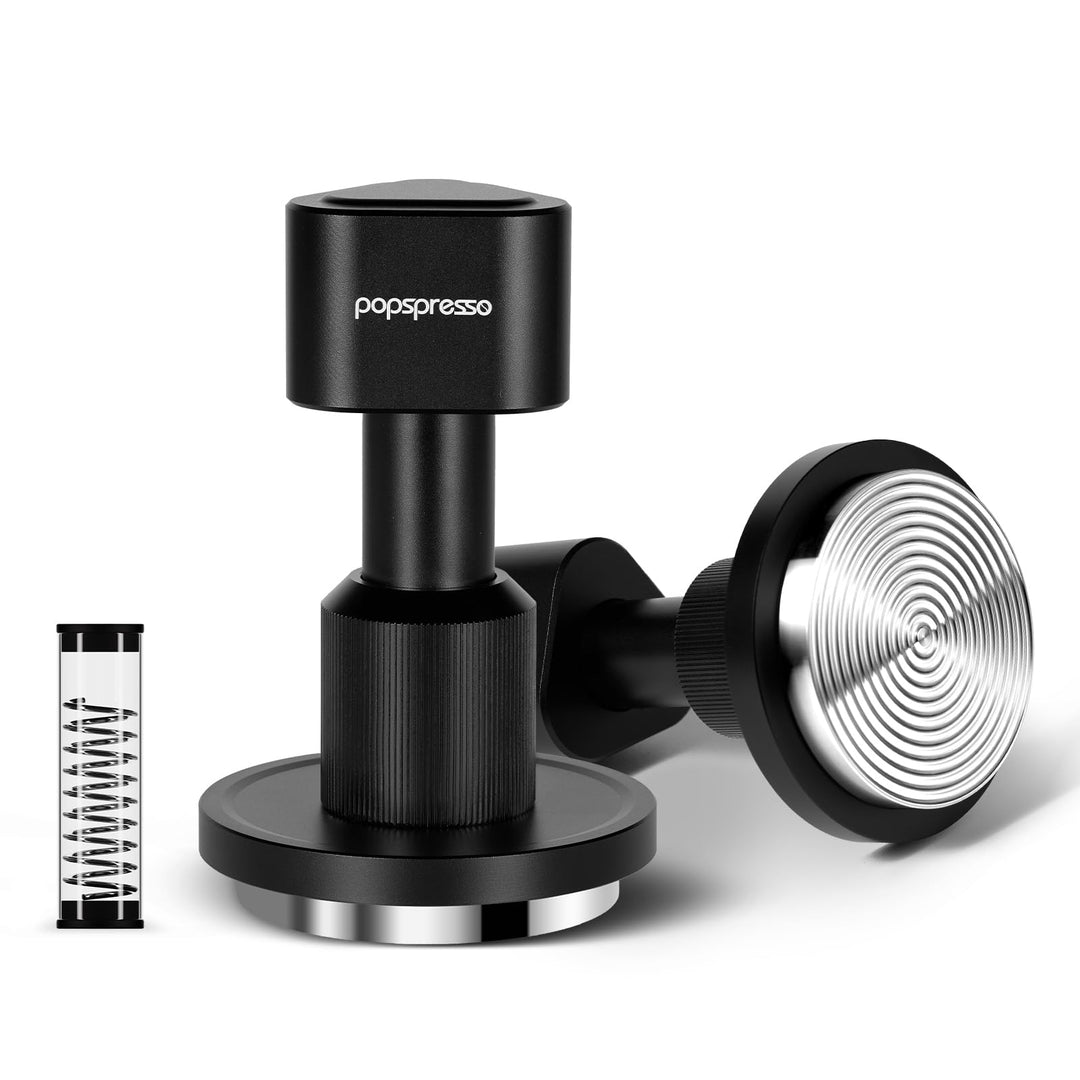 51mm Espresso-Tamper, kalibrierter Schlagtamper mit akustischem Feedback, Kaffeetamper aus Edelstahl