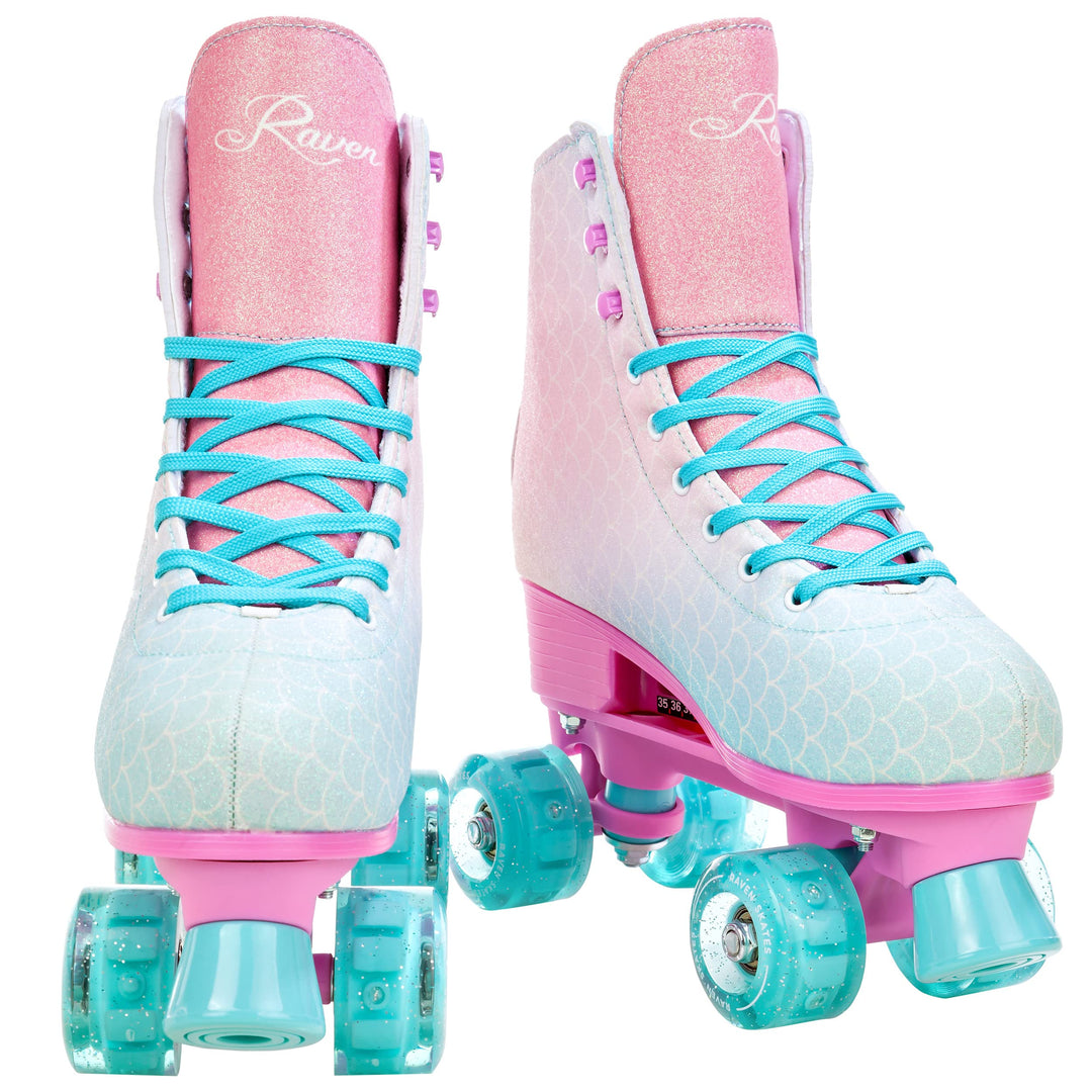 Raven Verstellbare Rollschuhe Roller Skates Trista/Serena - Kugellager Carbon Abec7 - SAS - Shock Ab