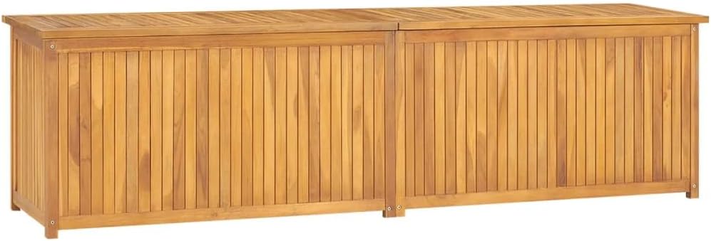 vidaXL Gartenbox Aufbewahrungsbox Auflagenbox Kissenbox Box Kiste Truhe Gartentruhe Holztruhe Garten