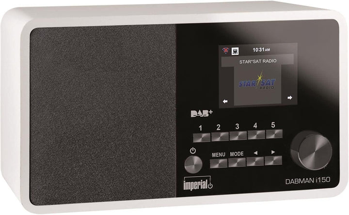 Imperial DABMAN i150 Internetradio/Digitalradio (Internet, DAB+ / DAB, UKW, USB, WLAN, 2,8"" Farbdis