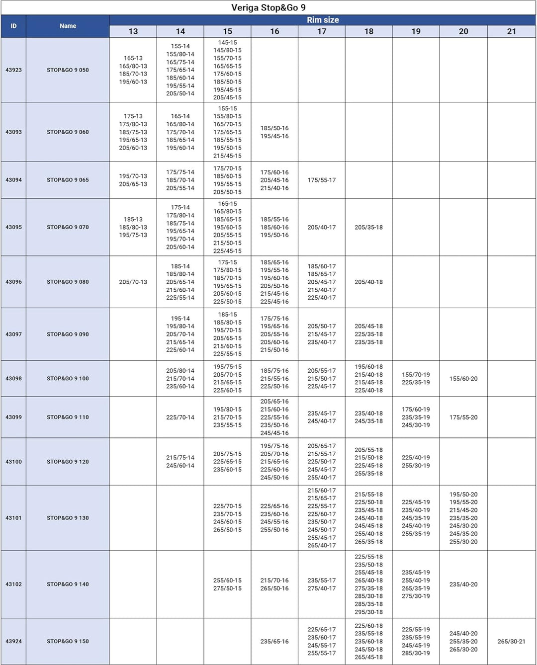 Veriga SG9-140 STOP&GO CAR 9mm Schneeketten Satz (1 Paar= 2 Stück) automatische Spannung für PKW 431