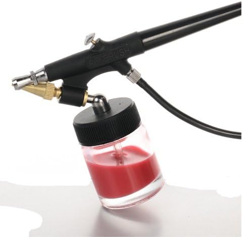 Mauk Airbrush Kompressor Set mit Farben und Zubehör