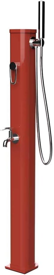 Formidra Recovera, Solardusche Jolly Go2 Ral3016 Terrakotta, Garten, Wasserausrüstung und Gartenwerk