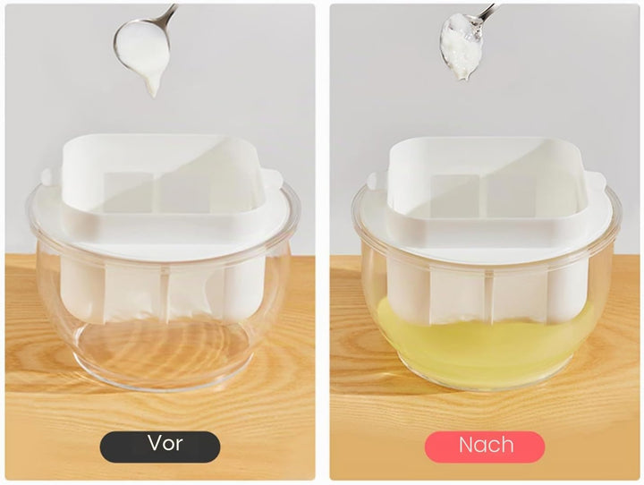 Joghurtsieb, Joghurt-Molke-Trenner, Griechischer Joghurt-Maker-Filter mit Ultrafeinem Netz, für Dick
