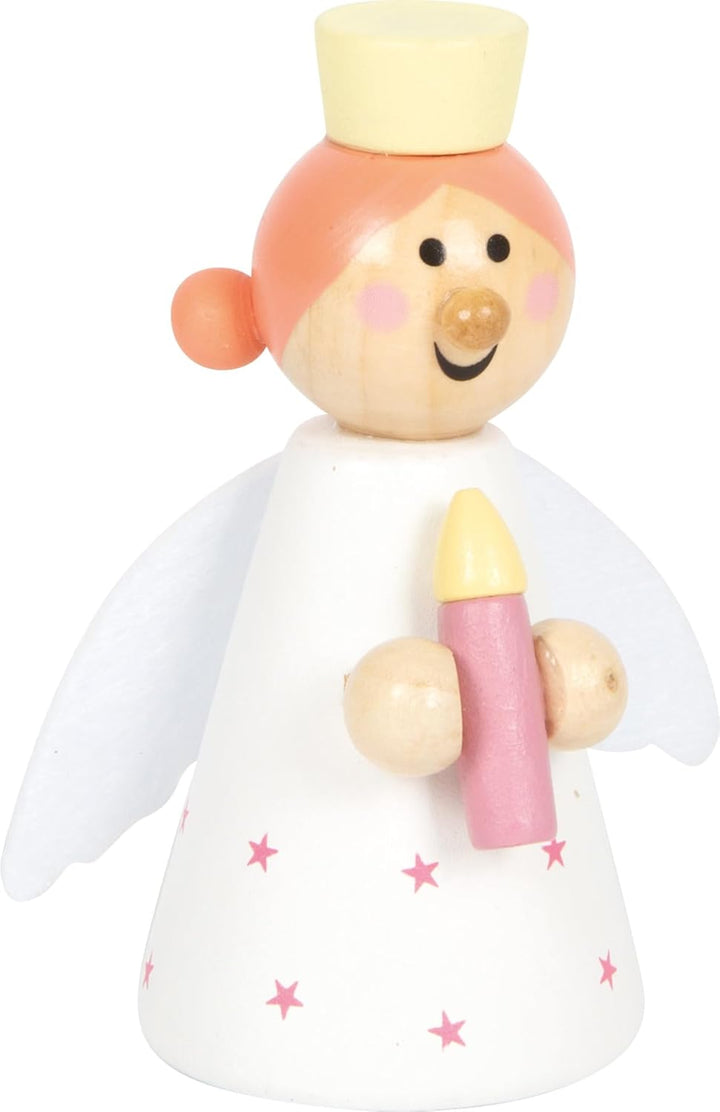 Small Foot Spielset Holzkrippe Weihnachtsgeschichte, Weihnachtsdeko und Spielset, mit detailreichen