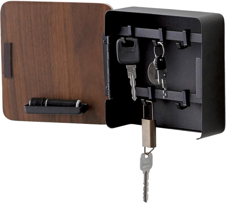 Magnetic key box - Rin - brown Schwarz, Schwarz