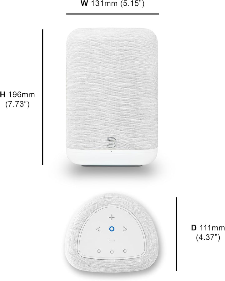 Bluesound Pulse Flex kabelloser Bluetooth Hi-Res All-in-One-Lautsprecher, AirPlay 2, Spotify Connect