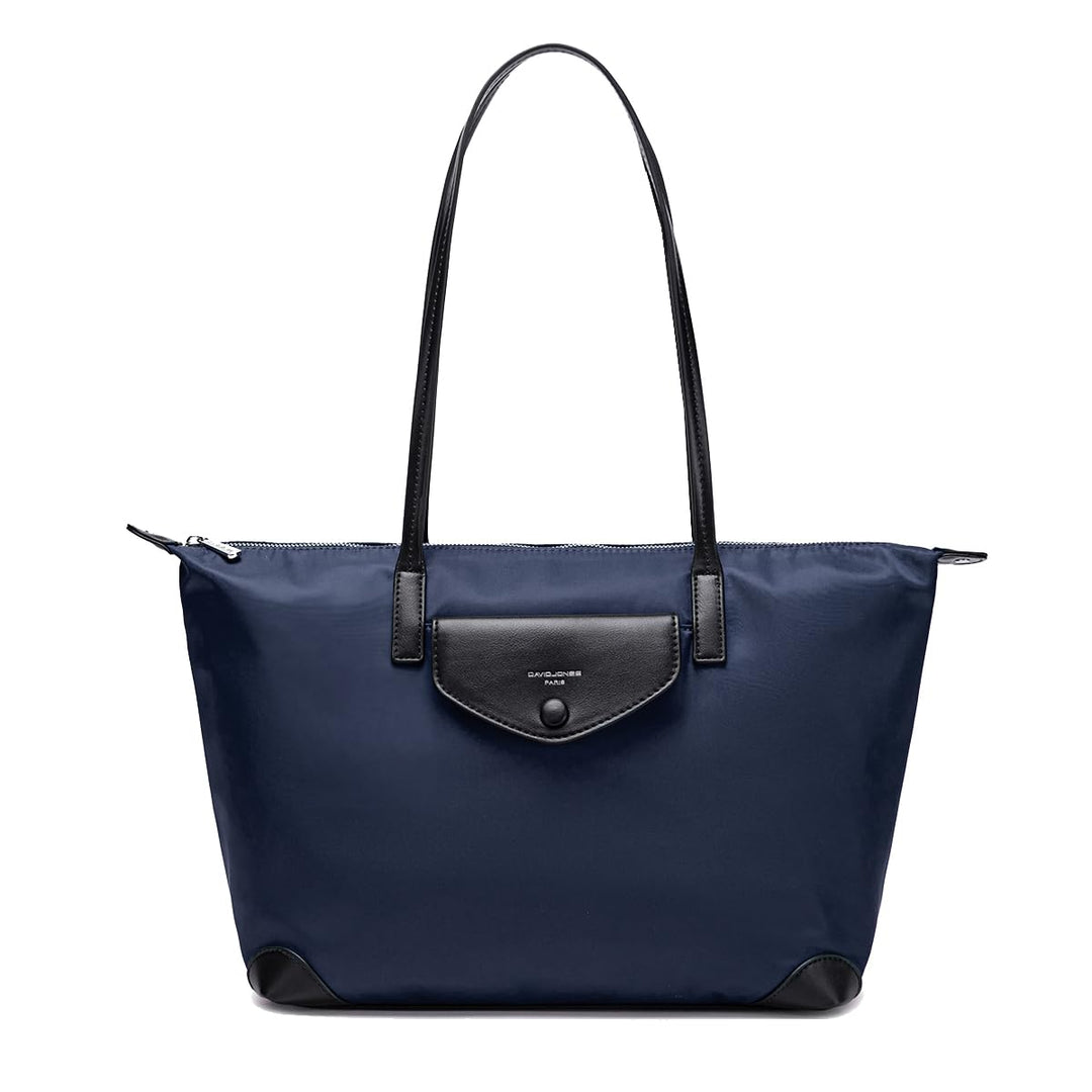 David Jones - Damen Tote Shopper Nylon Wasserdichte Handtasche - Tragetasche Schultertasche - Shoppi