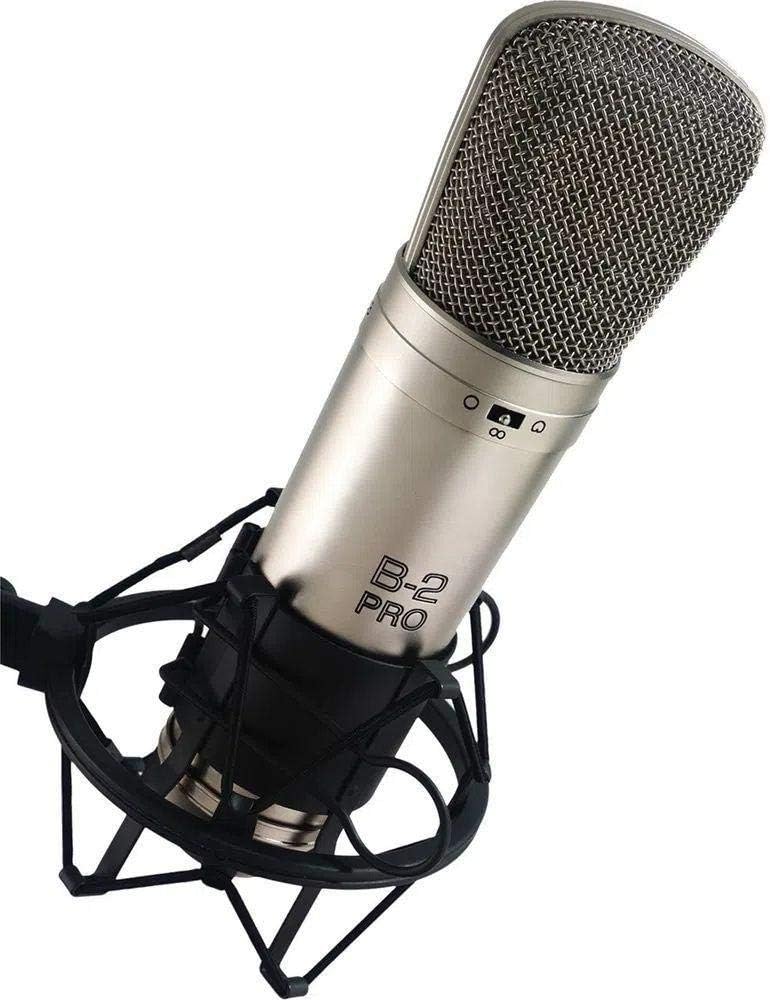 Behringer DOPPELMEMBRANEN-KONDENSATORMIKROFON B-2 Studio-Kondensatormikrofon mit Doppelmembran Mehrf