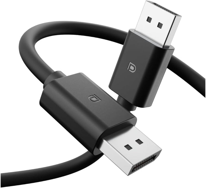 Dell DisplayPort 1.4 Kabel – CB325D, 1,8m, unterstützt 8K @60Hz & 4K @120Hz, HDR, Plug & Play, abwär