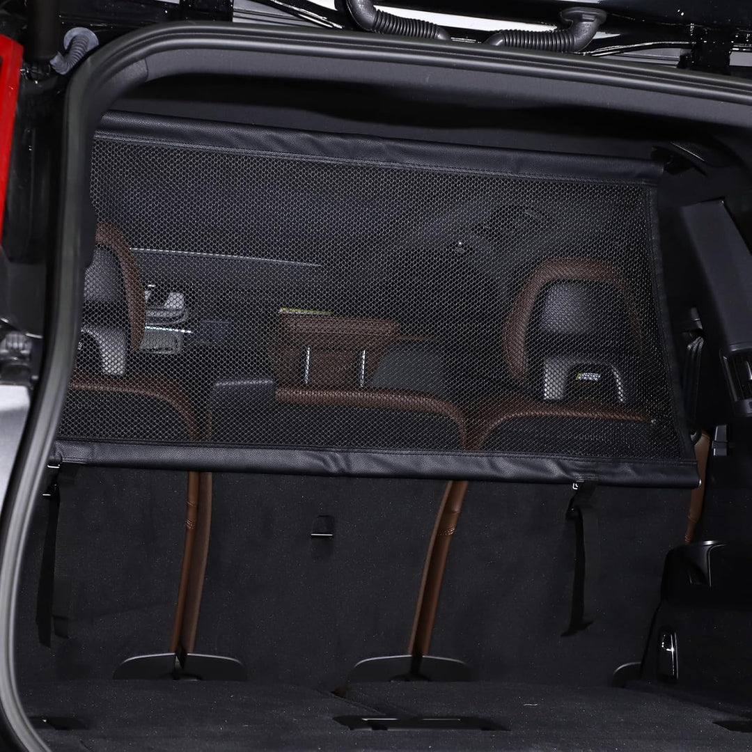 Auto-Hundenetz, kompatibel mit Vo@lvo XC90 2015–2025, Hunde-Haustier-Sicherheitsnetz, verstellbarer